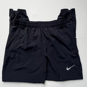 Nike Black pants with Silver Reflective Swoosh